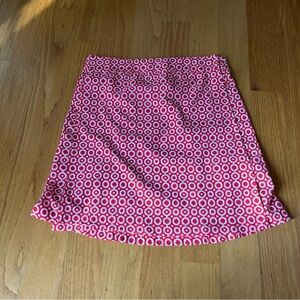 Ripskirt Hawaii red and white circles size small